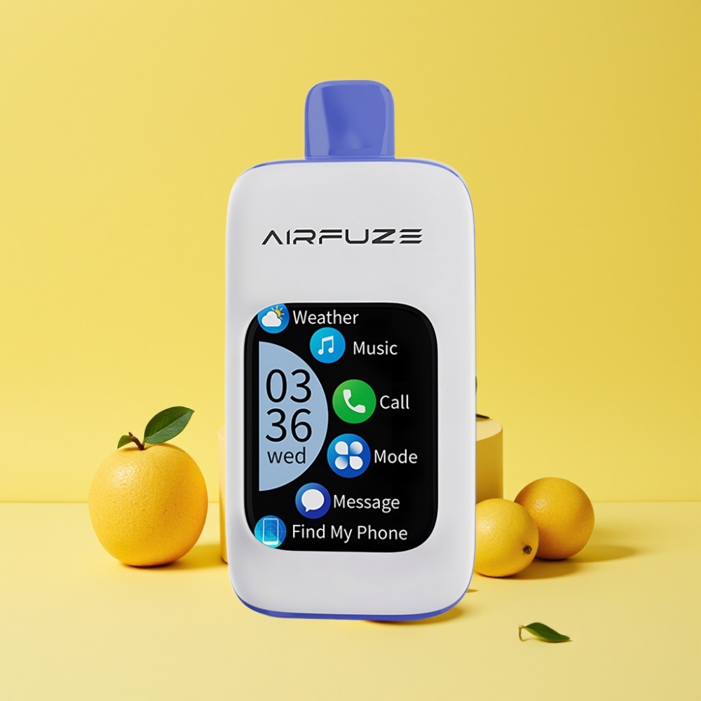 AirFuze Smart 30000 Puff Pod Dispositivo Monouso Miami Menta Display TFT 2.01" Touch Batteria 900mAh Tipo-C