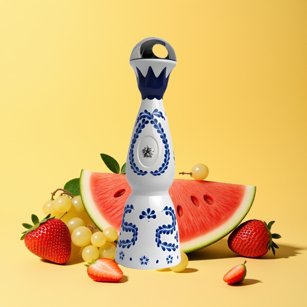 HUMO Azul 15000 Puff Dispositivo Monouso con Serbatoio da 20mL, 5% Nicotina, Gusto Fragola Anguria Uva